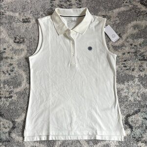 Tory Sport Performance Pique Sleeveless Polo